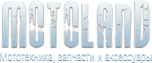 Логотип компании MotoLand магазин мототехники
