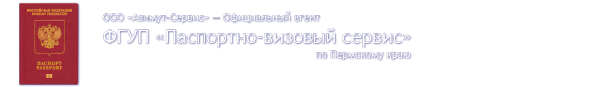 Логотип компании Паспортно-визовый сервис ФГУП