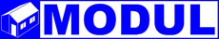 Логотип компании МОДУЛЬ