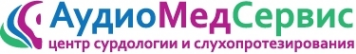 Логотип компании АудиоМедСервис