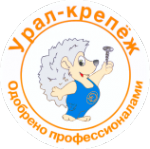 Логотип компании Урал-Крепеж