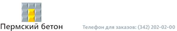 Логотип компании Пермский Бетон