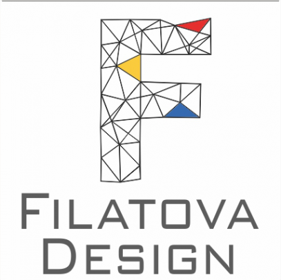 Логотип компании Дизайн-студия Ксении Филатовой