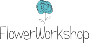 Логотип компании Flower Workshop