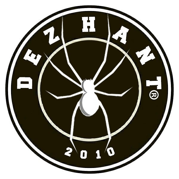Логотип компании DezHant. Служба дезинфекции