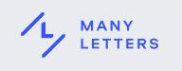 Логотип компании Digital агентство MANYLETTERS Пермь